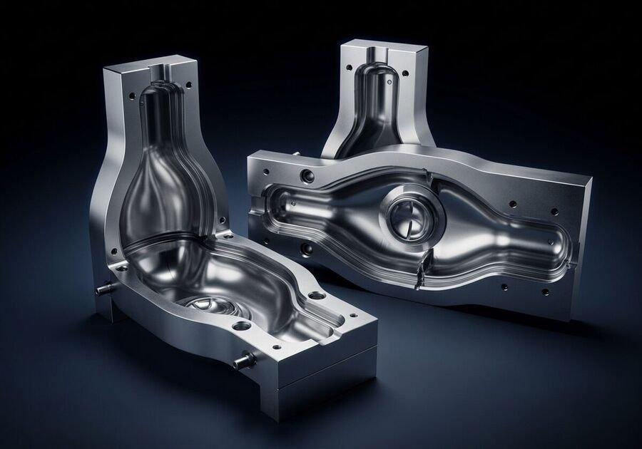 Blow molds for plastic packaging containers — DTECH SOLUTION Ahmedabad