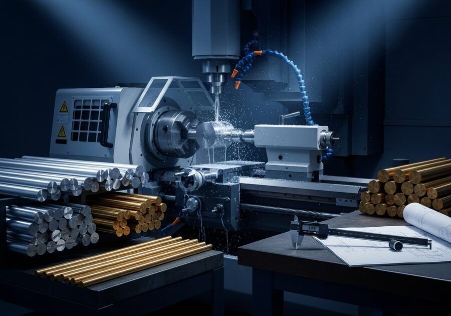 Industrial industry — metal materials by Rajesh Aluminium