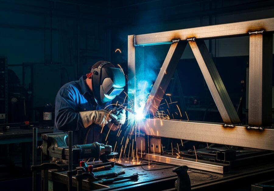 Fabrication industry — metal materials by Rajesh Aluminium