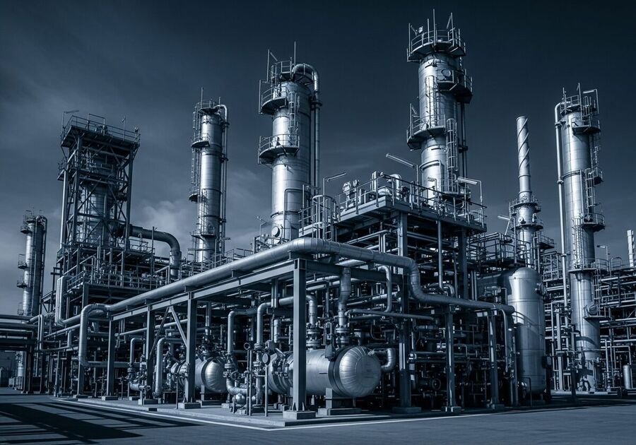 Oil, Gas & Petrochemical — metal applications