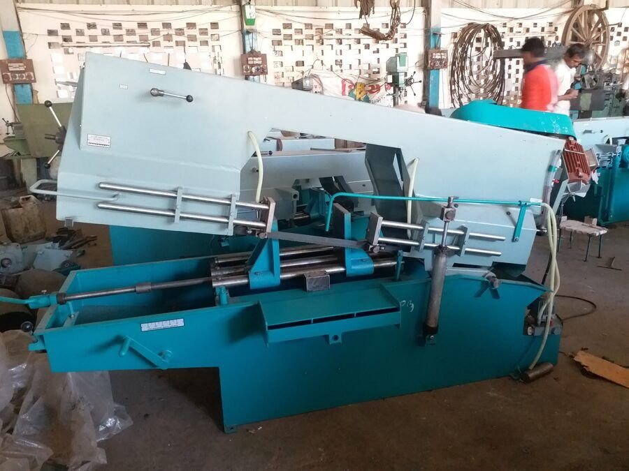 Circular Hacksaw (Large) at Rajesh Aluminium manufacturing facility, Ahmedabad