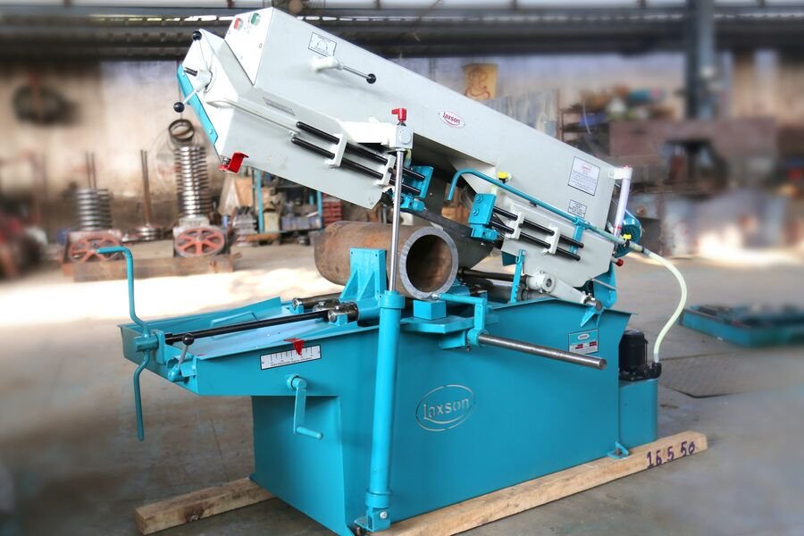 Circular Hacksaw at Rajesh Aluminium manufacturing facility, Ahmedabad