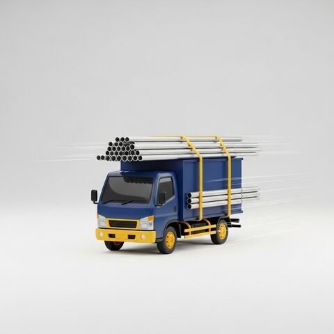 Truck delivering metal bars across Gujarat, MP, Rajasthan and Maharashtra