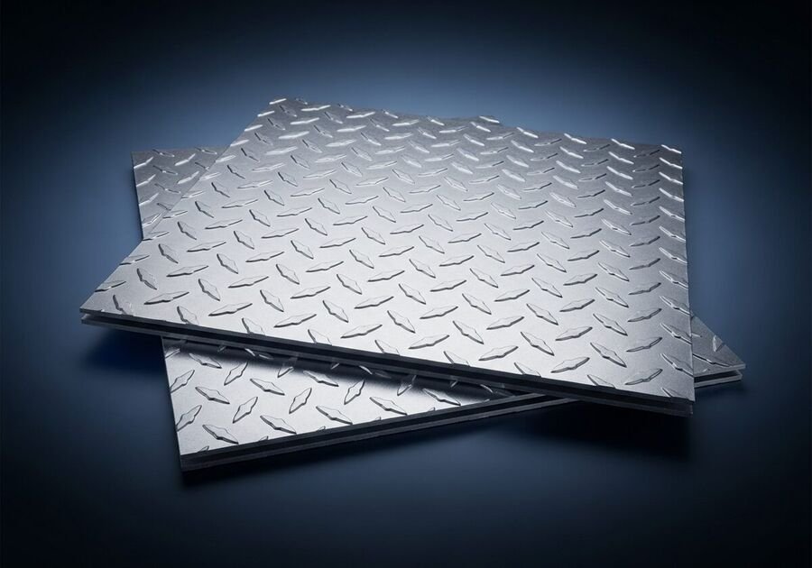 Aluminium Checker Sheet — Rajesh Aluminium Ahmedabad