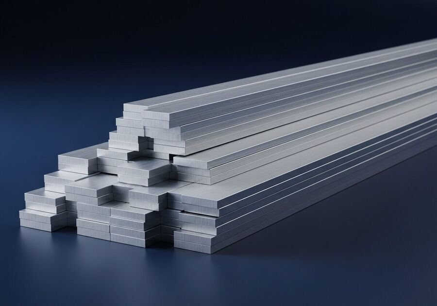 Aluminium Flat Bar — Rajesh Aluminium Ahmedabad