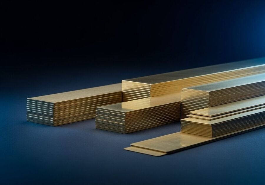 Brass Flat Bar — Rajesh Aluminium Ahmedabad