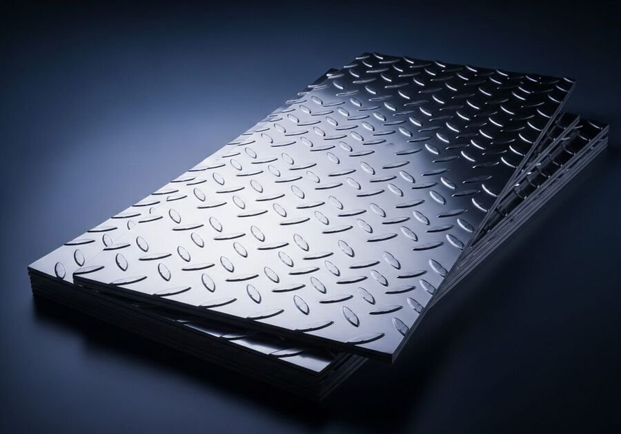 Stainless Steel Checker Sheet — Rajesh Aluminium Ahmedabad